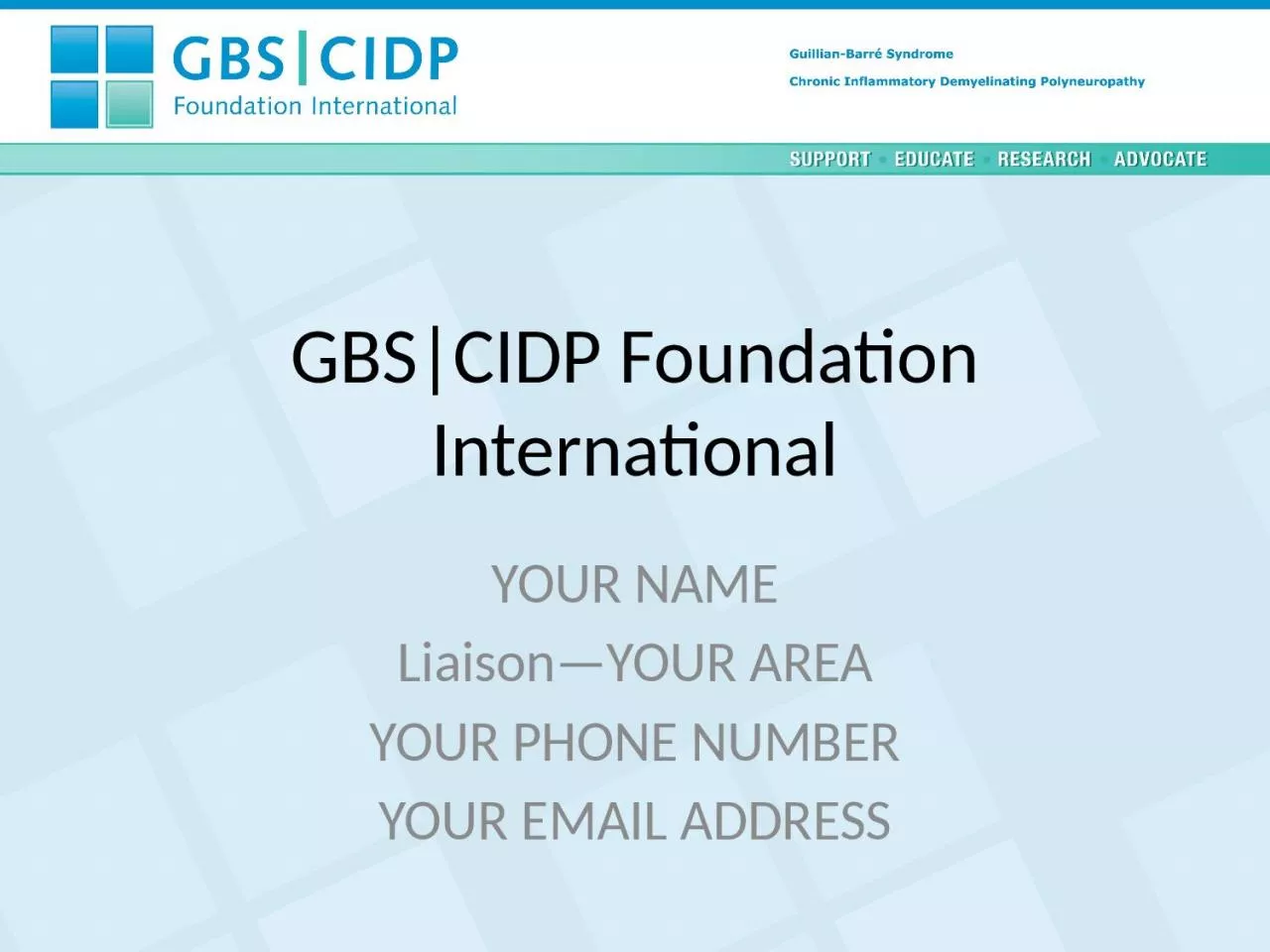 PPT-GBS|CIDP Foundation International