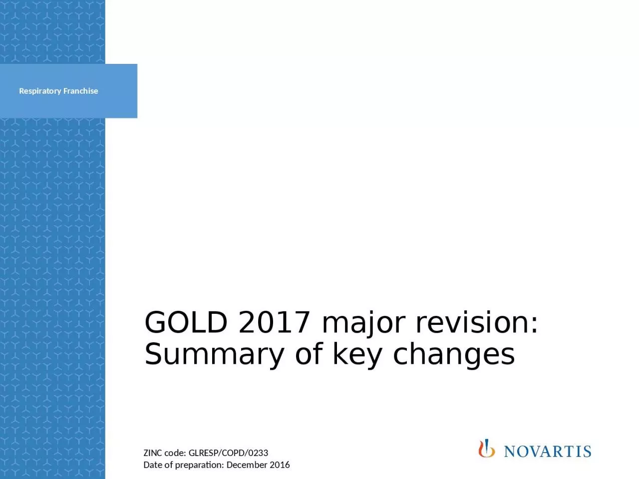 PPT-GOLD 2017 major revision: