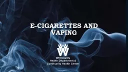 E-Cigarettes and Vaping Lesson Overview