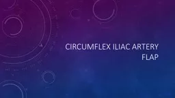 Circumflex iliac artery flap