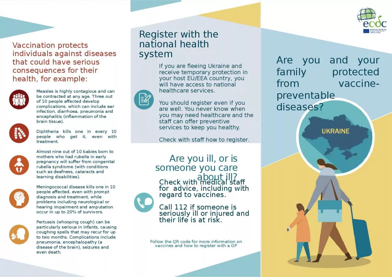 PPT-Check with medical staff for advice, including with regard to vaccines.