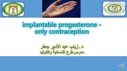 implantable  progesterone