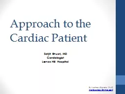 Approach to the Cardiac Patient