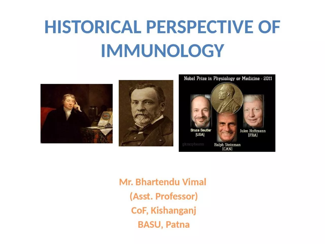 PPT-Historical Perspective of Immunology