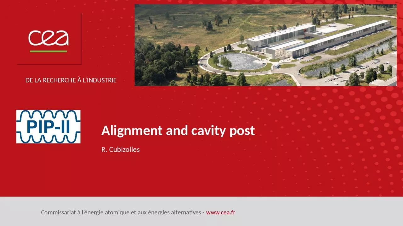 Alignment and cavity post