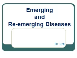 Emerging  and  Re-emerging Diseases