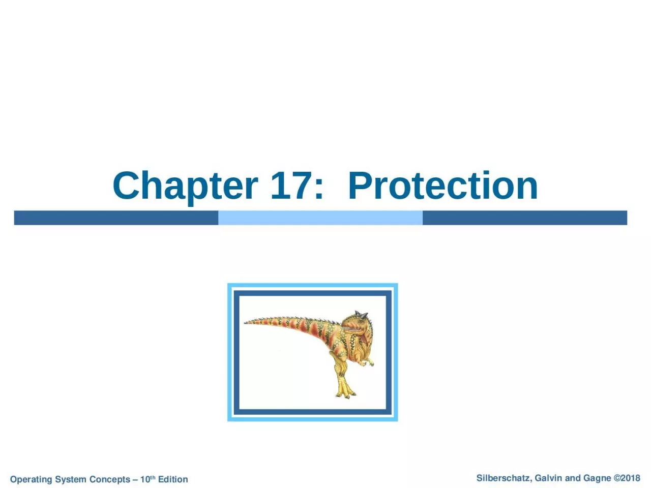 Chapter 17:  Protection Chapter 17: Protection