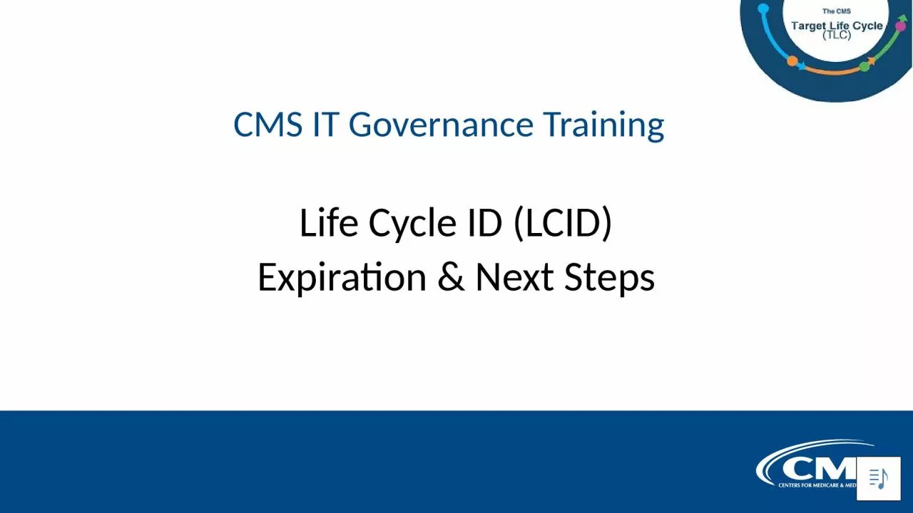 CMS IT Governance Training