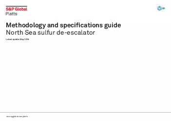 METHODOLOGY AND SPECIFICATIONS GUIDE