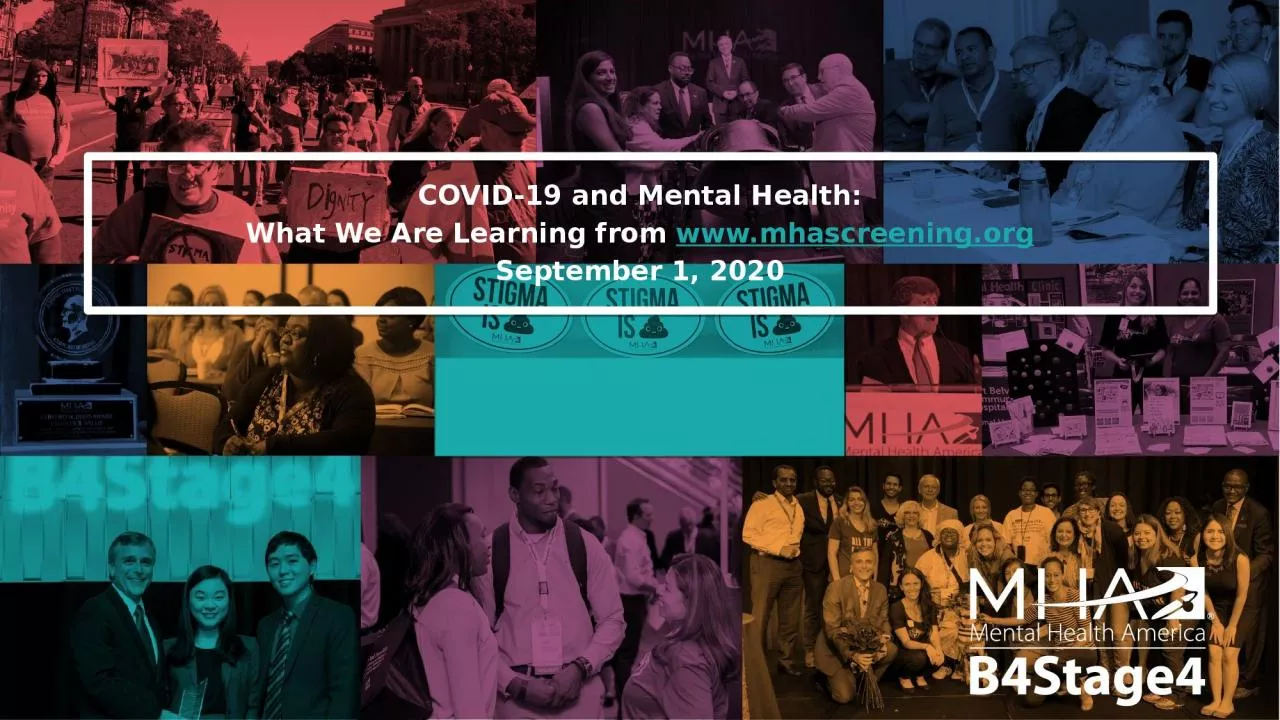 PPT-COVID-19 and Mental Health: