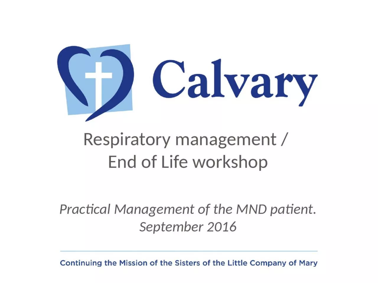 Respiratory management /