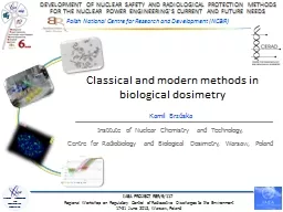 Classical and modern methods in biological