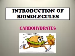 INTRODUCTION OF BIOMOLECULES