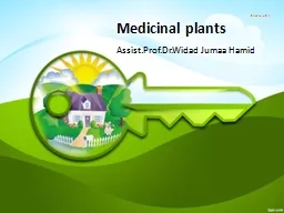 Click to edit  Medicinal plants