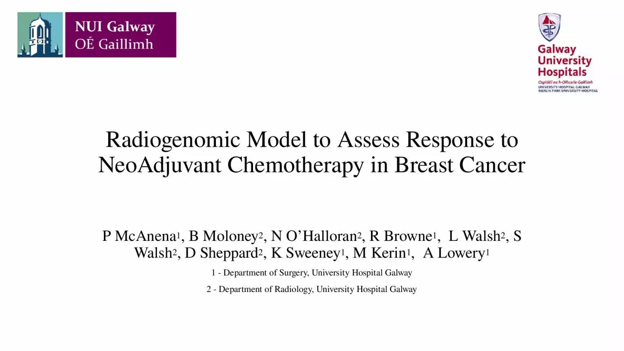 PPT-Radiogenomic Model to Assess Response to