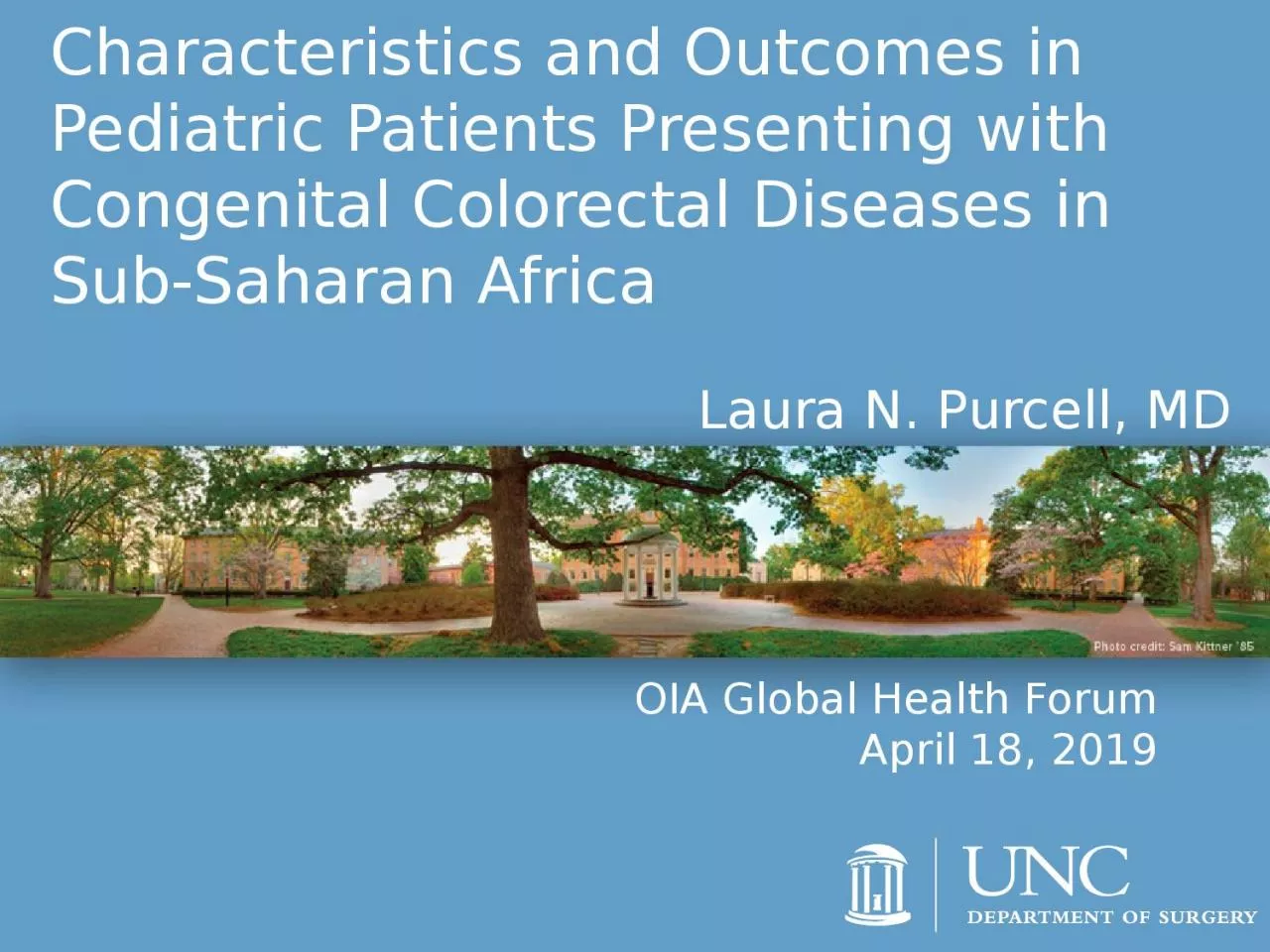 Characteristics and Outcomes in Pediatric Patients Presenting with Congenital Colorectal
