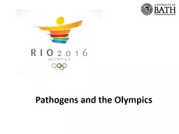 Pathogens and the Olympics