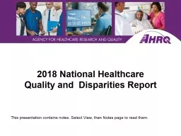 2018 National Healthcare