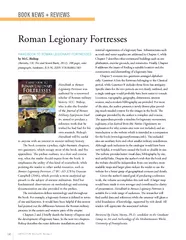 Roman Legionary Fortresses
