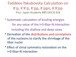 Faddeev-Yakubovsky  Calculation on