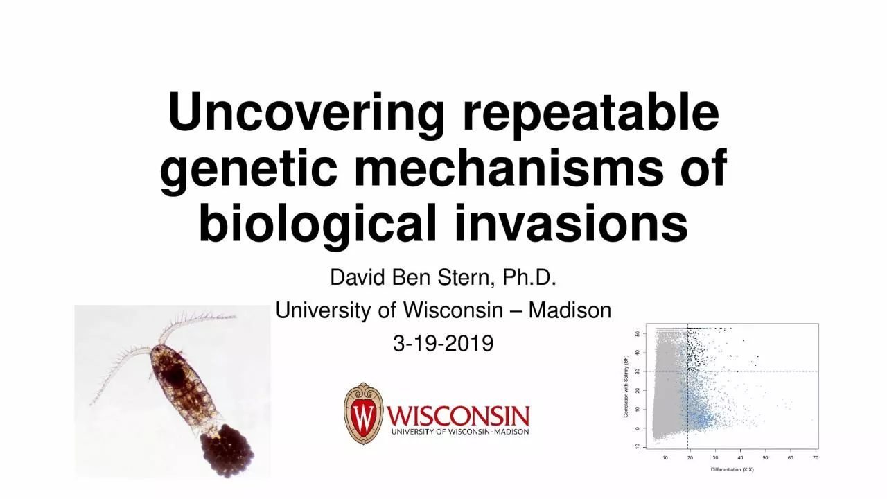 PPT-Uncovering repeatable genetic mechanisms of biological invasions