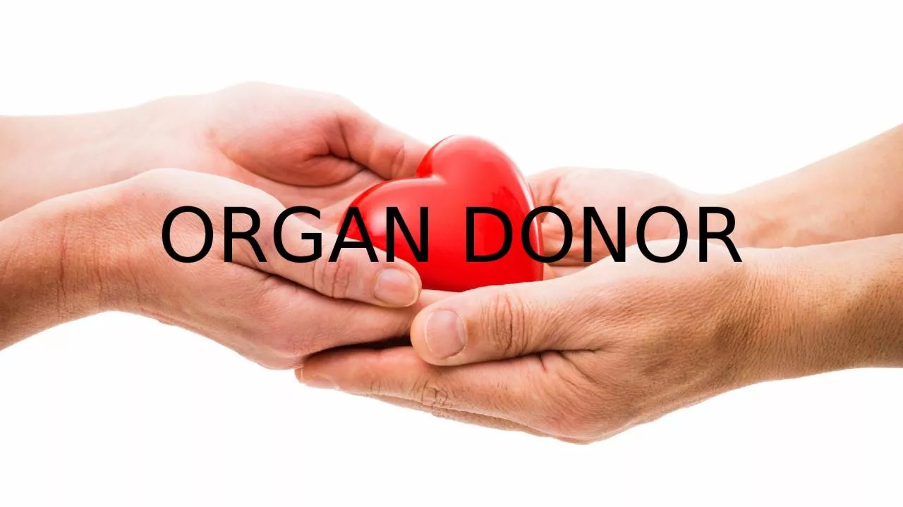 PPT-Organ Donation Truth vs Myth