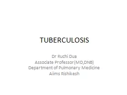 TUBERCULOSIS(Part 2) Dr