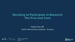 Deciding to Participate in Research