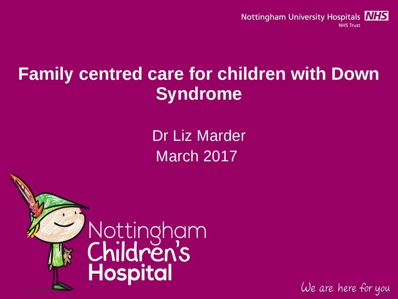 PPT-Family centred care for children with Down