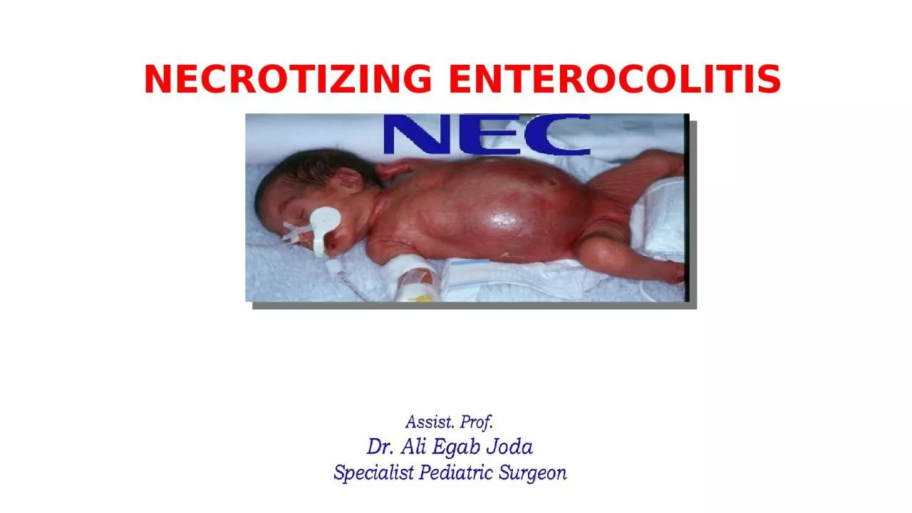 PPT-NECROTIZING ENTEROCOLITIS