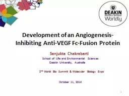 Development of an Angiogenesis-Inhibiting