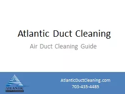 Atlantic Duct Cleaning Air Duct Cleaning Guide