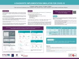 A DIAGNOSTIC IMPLEMENTATION SIMULATOR FOR COVID-19