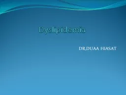 PPT-D yslipidemia DR,DUAA HIASAT