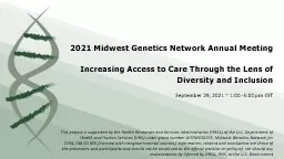 2021 Midwest Genetics Network Annual Meeting