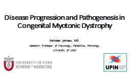 Disease Progression and Pathogenesis in Congenital Myotonic Dystrophy