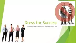 Dress for Success Solomon/Plains