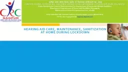 Hearing Aid Care, Maintenance, sanitization