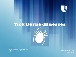 Tick Borne-Illnesses Ashley Voss, PA-C