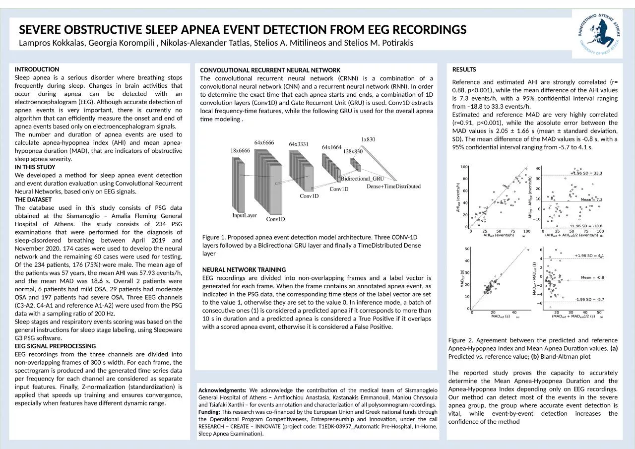 PPT-SEVERE OBSTRUCTIVE SLEEP APNEA EVENT DETECTION FROM EEG RECORDINGS