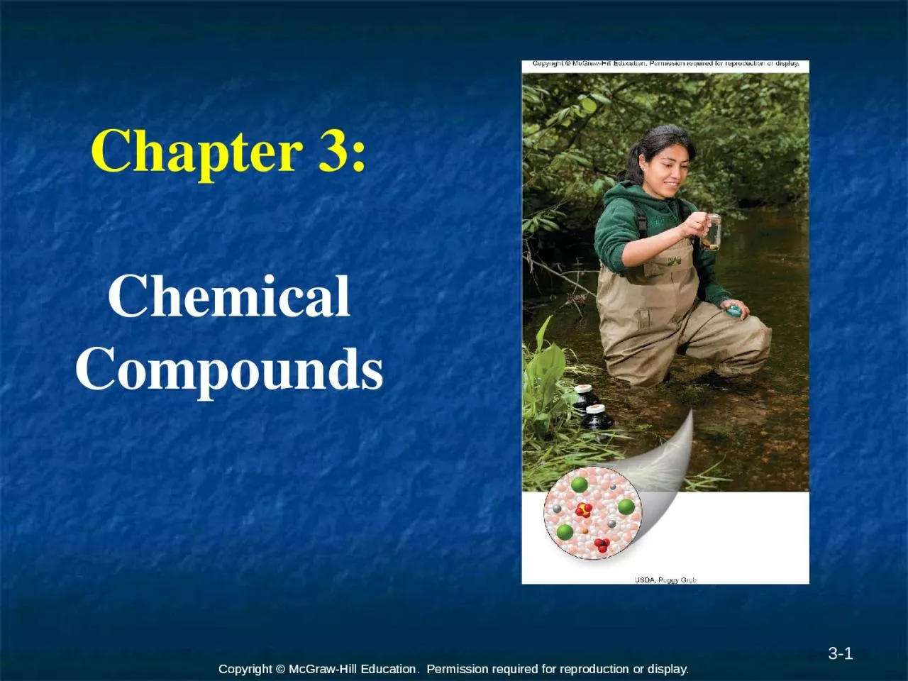 3- 1 Chapter 3: Chemical Compounds