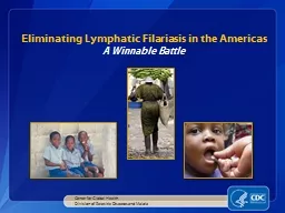 PPT-Eliminating Lymphatic Filariasis