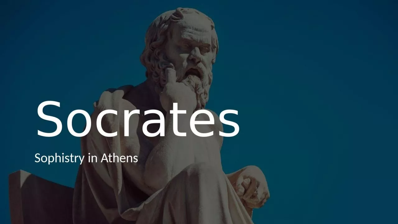 Socrates Sophistry in Athens