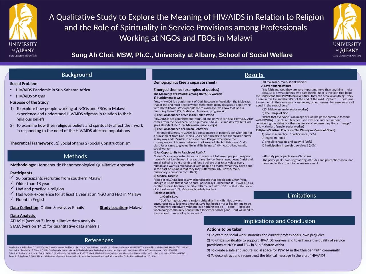 A Qualitative Study to Explore the Meaning of HIV/AIDS in Relation to Religion and the