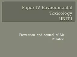 Paper IV Environmental Toxicology