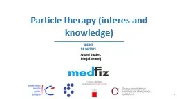 Particle therapy ( interes