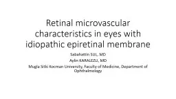 Retinal   microvascular