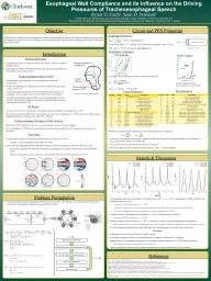 Determine how compliance of the esophageal tract during tracheoesophageal speech (TES) affects th