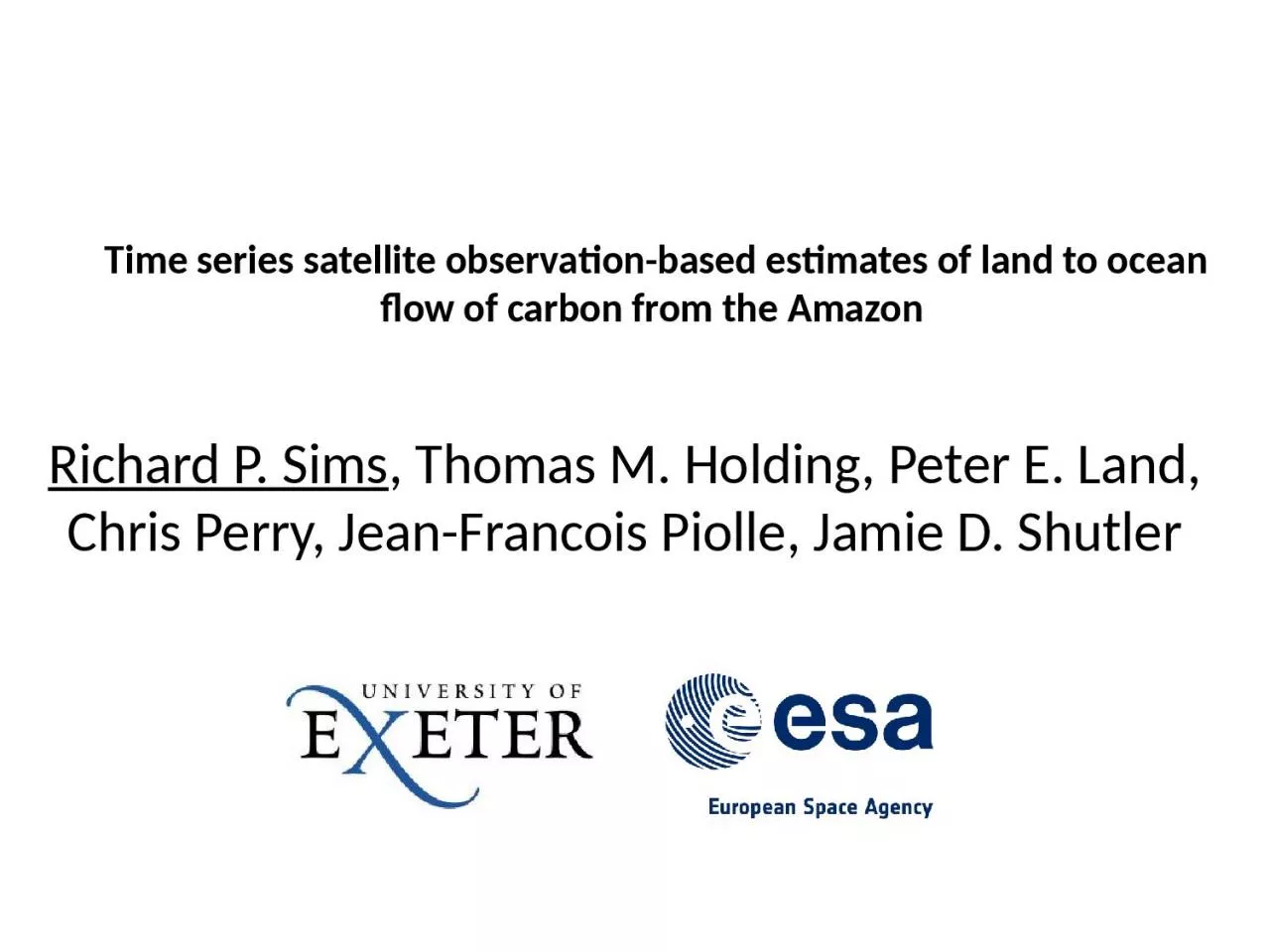 Time series satellite observation-based estimates of land to ocean flow of carbon from