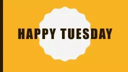 Happy Tuesday Bell Work Monday: Test analysis